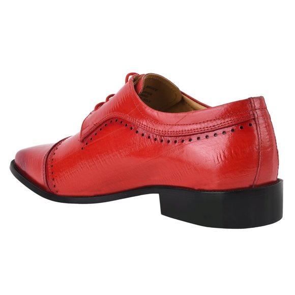 BRUCE Genuine Leather Oxford Style Dress Shoes main image 6